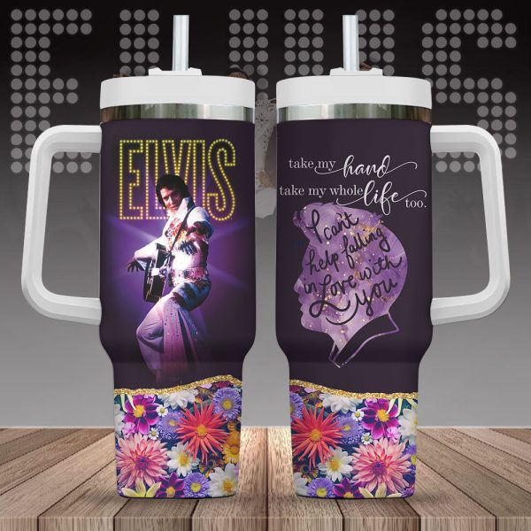 Elvis Presley 40oz Stanley Tumbler - VANDH 3338