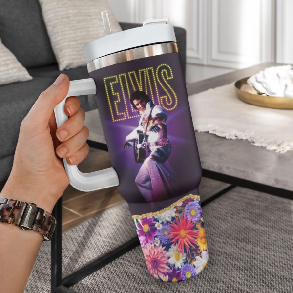 Elvis Presley 40oz Stanley Tumbler - VANDH 3338