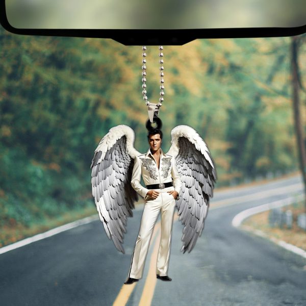 Elvis Presley Custom Shape 2-sided Acrylic Car Ornament - HOATT 5854