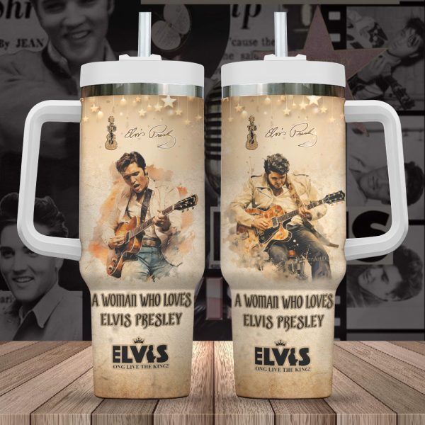 Elvis Presley 40oz Stanley Tumbler - TANTN 7892