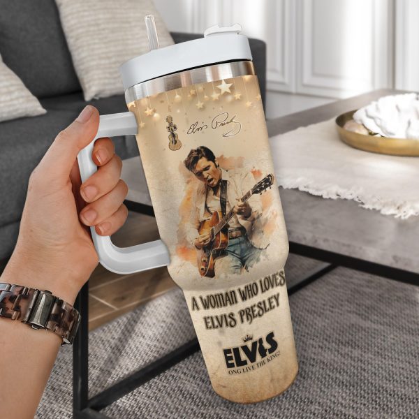 Elvis Presley 40oz Stanley Tumbler - TANTN 7892