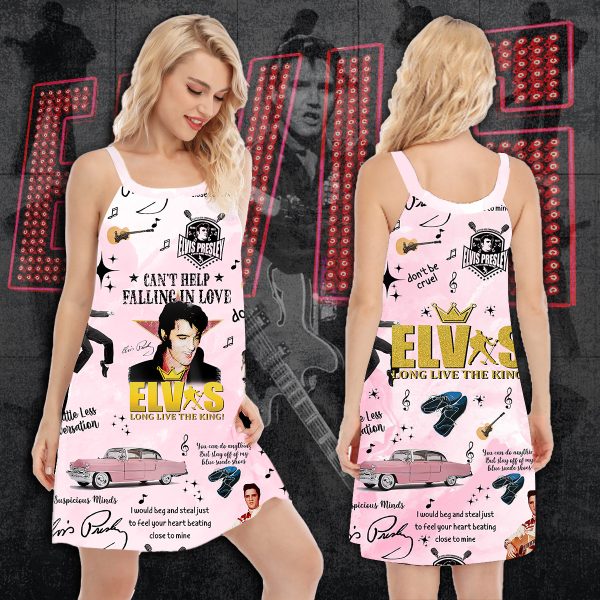 Elvis Presley Women's Sleeveless Cami Dress - TANTN 7648.1