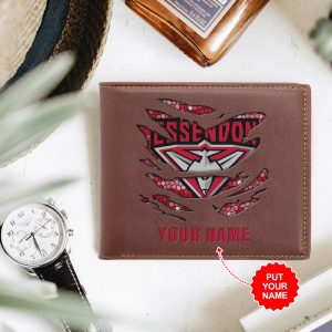 Personalized Essendon FC 2D Printed Wallet - MAITM 7844