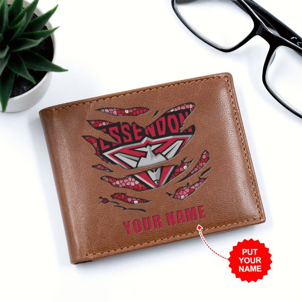 Personalized Essendon FC 2D Printed Wallet - MAITM 7844