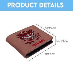 Personalized Essendon FC 2D Printed Wallet - MAITM 7844