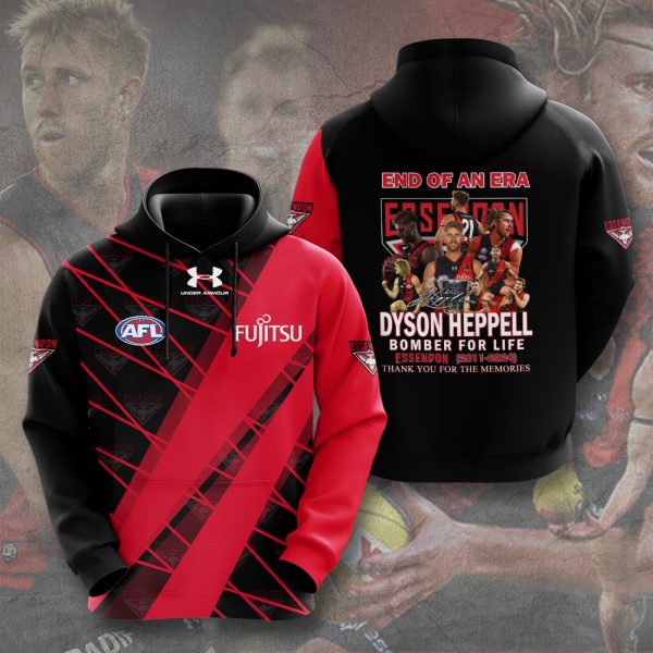 Essendon FC x Dyson Heppell 3D Apparel - HOATT 5991