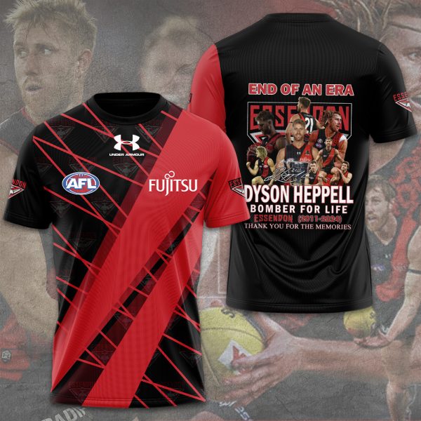 Essendon FC x Dyson Heppell 3D Apparel - HOATT 5991