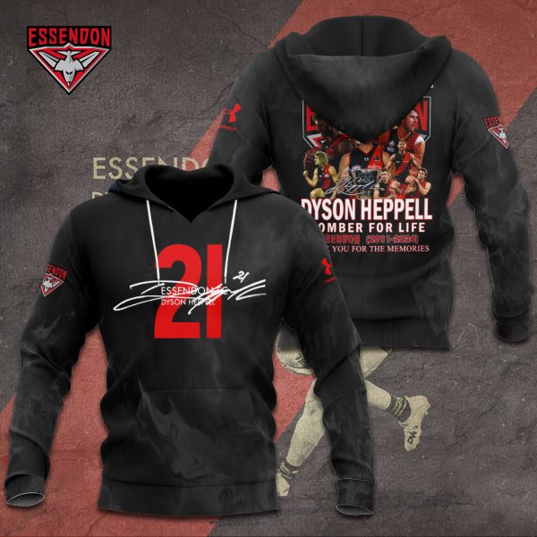 Essendon FC x Dyson Heppell 3D Apparel - TANTN 7981
