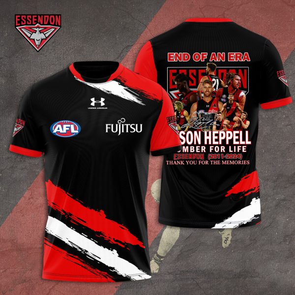 Essendon FC x Dyson Heppell 3D Apparel - TANTN 7982