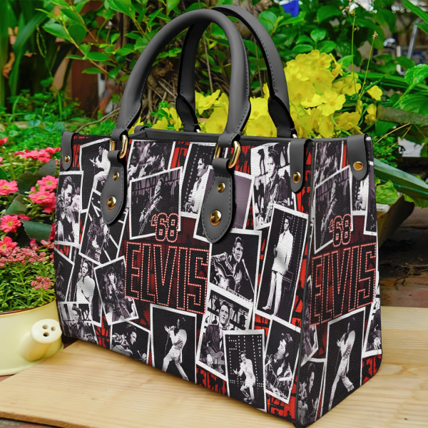 Elvis Presley Leather HandBag - HOATT 5942