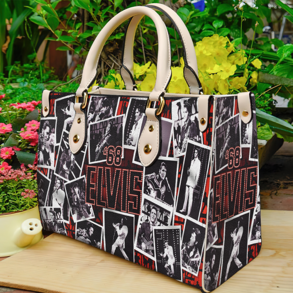 Elvis Presley Leather HandBag - HOATT 5942