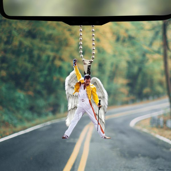Freddie Mercury Custom Shape 2-sided Acrylic Car Ornament - MAITM 7869