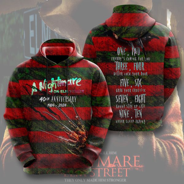 Freddy Krueger 3D Apparel - HUNGVV 6684