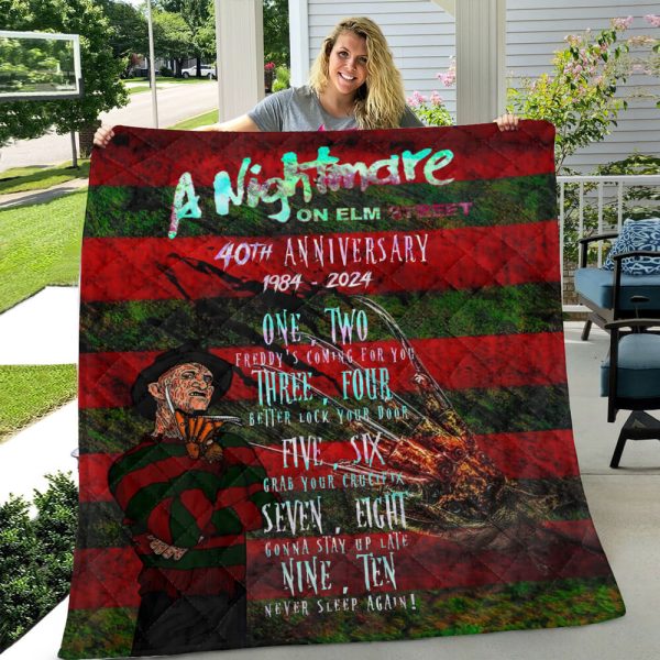 Freddy Krueger Quilt Blanket - HUNGVV 6973