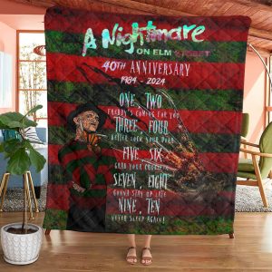 Freddy Krueger Quilt Blanket - HUNGVV 6973