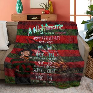Freddy Krueger Quilt Blanket - HUNGVV 6973