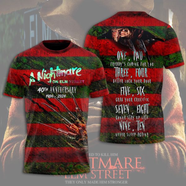 Freddy Krueger 3D Apparel - HUNGVV 6684