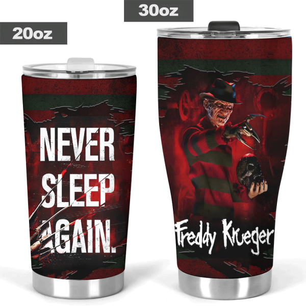 Freddy Krueger x Horror Movies Tumbler Cup - HOATT 5807