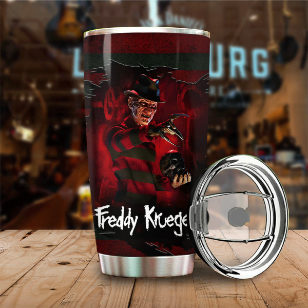 Freddy Krueger x Horror Movies Tumbler Cup - HOATT 5807