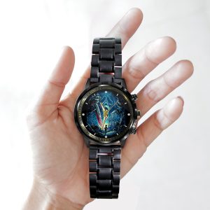 Scream x Ghostface Black Stainless Steel Watch - GNE 921