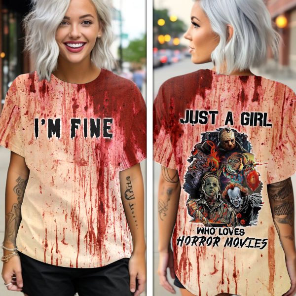Horror Movies 3D T-Shirt - GNE 954