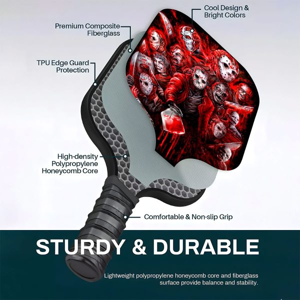 Horror Movies Custom Pickleball Paddle - GNE 901