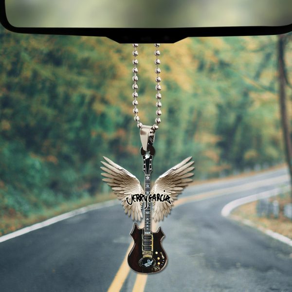 Jerry Garcia Custom Shape 2-sided Acrylic Car Ornament - TANTN 7931