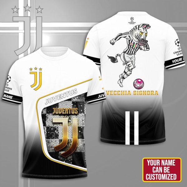 Personalized Juventus F.C. 3D Apparel – HUNGVV 7012