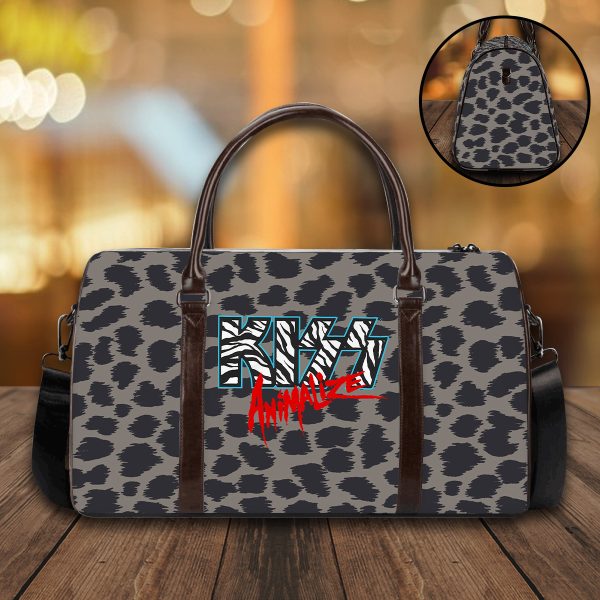 Kiss Band Leather Duffle Bag - TANTN 7775