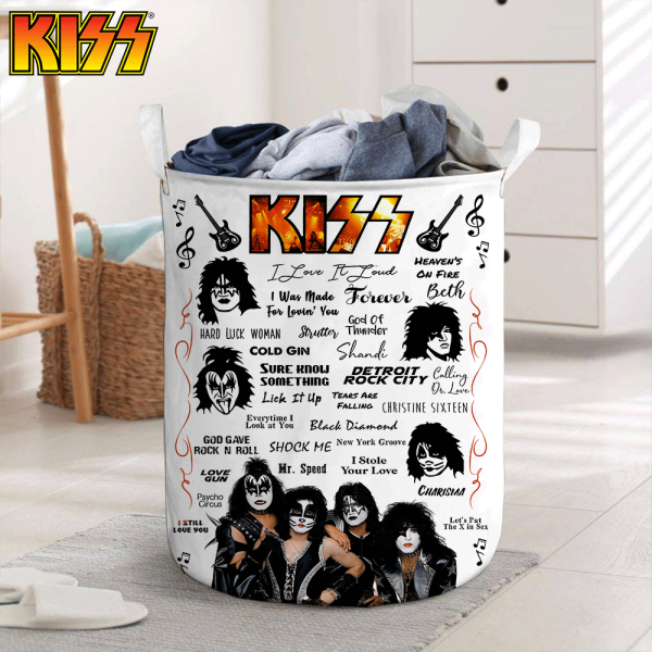 Kiss Band Laundry Basket – HOATT 5829