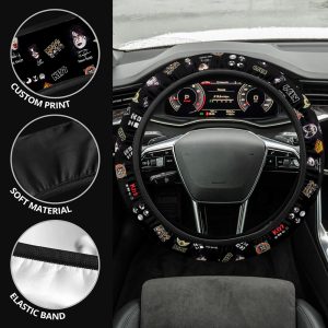 Kiss Band Steering Wheel Cover - HOATT 5830