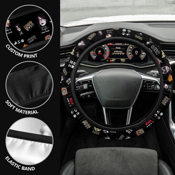 Kiss Band Steering Wheel Cover - HOATT 5830
