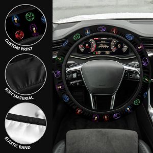 Kiss Band Steering Wheel Cover - HOATT 5834