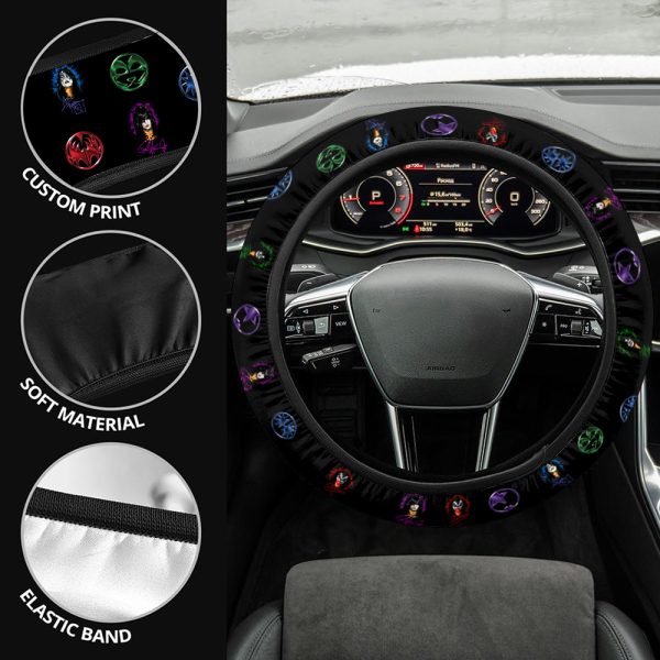 Kiss Band Steering Wheel Cover - HOATT 5834