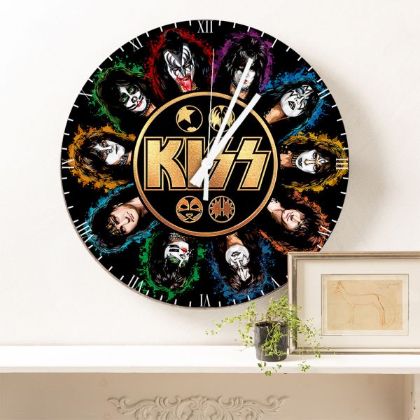 Kiss Band Custom Wall Clock - GNE 1058