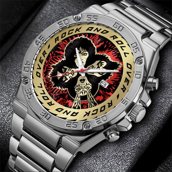 Kiss Band Gentleman Stainless Steel Watch - MAITM 7854