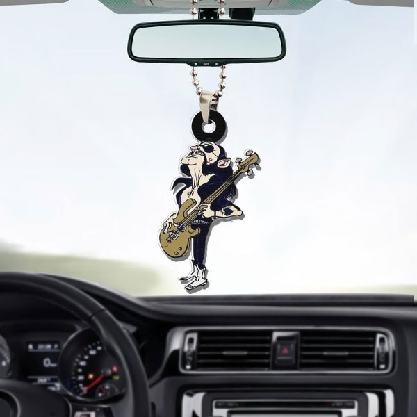 Motörhead Band x Lemmy Kilmister Custom Shape 1-sided Acrylic Car Ornament - HUNGVV 7037