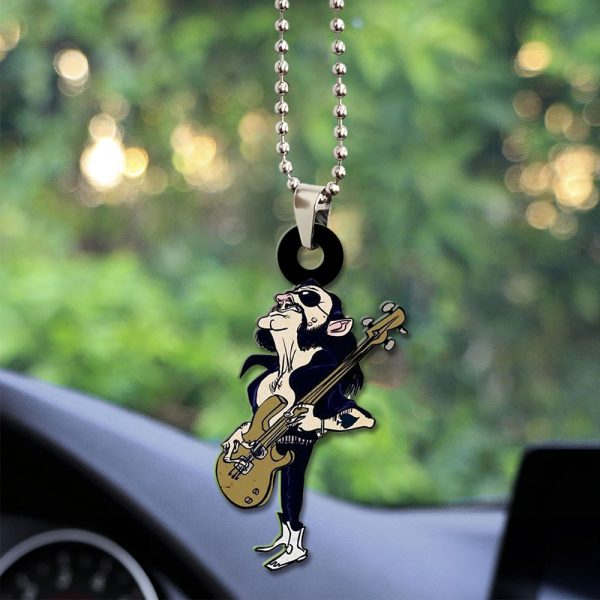 Motörhead Band x Lemmy Kilmister Custom Shape 1-sided Acrylic Car Ornament - HUNGVV 7037