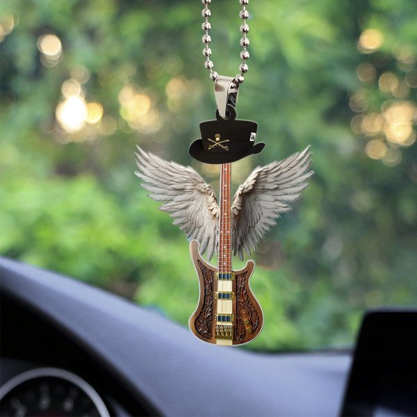Lemmy Kilmister x Motörhead Custom Shape 2-sided Acrylic Car Ornament - MAITM 7644