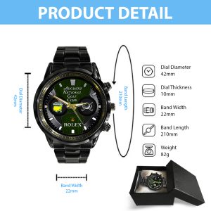 Golf Masters Tournament x Rolex Black Stainless Steel Watch - MAITM 7751