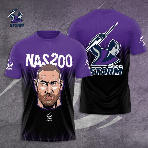 Melbourne Storm x Nelson Asofa-Solomona 3D Apparel - TANTN 7988