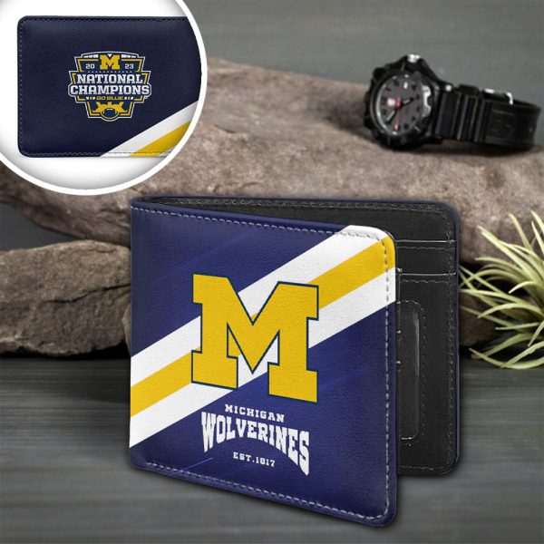 Michigan Wolverines Football 3D Printed Wallet - GNE 944