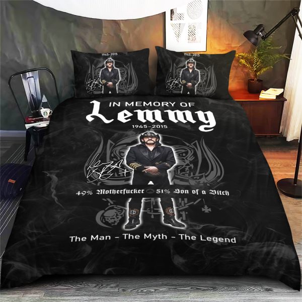 Motörhead Band x Lemmy Kilmister Bedding set - HUNGVV 7032