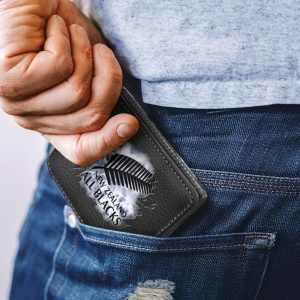 New Zealand National Rugby Union Team All Blacks 3D Printed Wallet - GNE 937