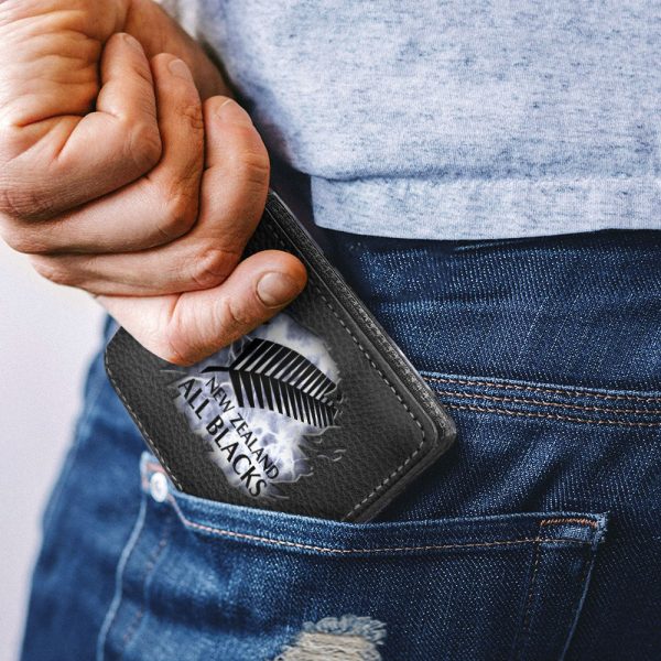New Zealand National Rugby Union Team All Blacks 3D Printed Wallet - GNE 937