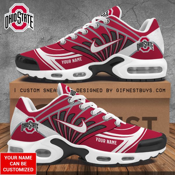 Personalized Ohio State Buckeyes Football Air Max Shoes - TANTN 7999