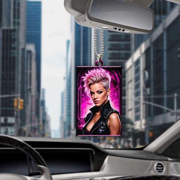 P!nk Custom Shape 1-sided Acrylic Car Ornament - GNE 1253.1