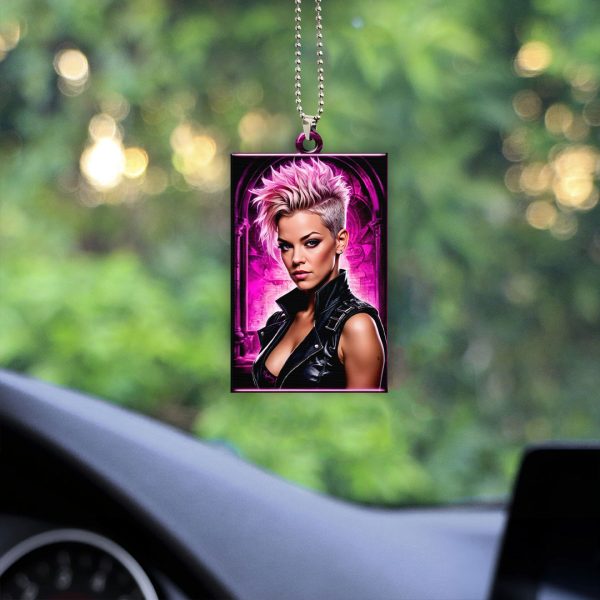 P!nk Custom Shape 1-sided Acrylic Car Ornament - GNE 1253.1