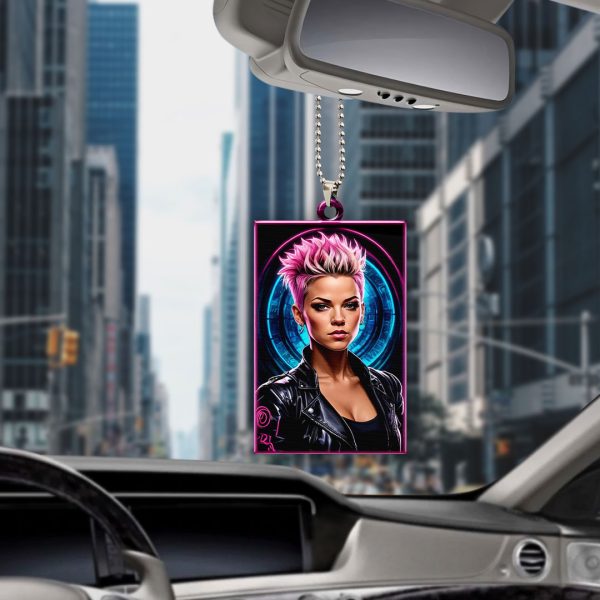 P!nk Custom Shape 1-sided Acrylic Car Ornament - GNE 1253.2