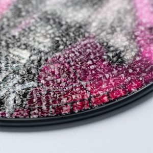 P!nk Round Stained Glass Suncatcher - VANDH 3366